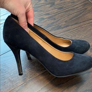 Chinese laundry velvet heels